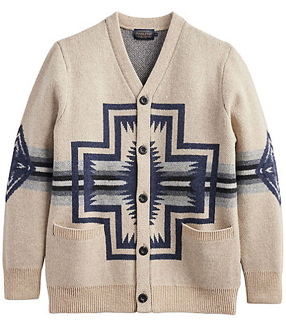 Pendleton Harding Lambswool Cardigan