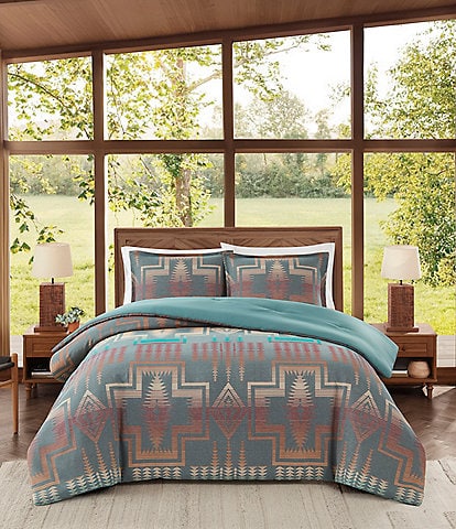 Pendleton Harding Southwestern Geometric Pattern Comforter Mini Set