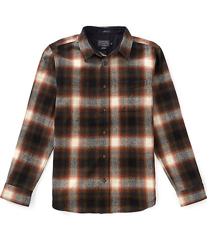 Pendleton Lodge Ombre Long Sleeve Woven Shirt