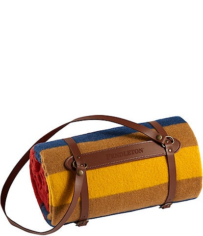 Pendleton National Parks Zion Wool & Cotton Throw with Carrier