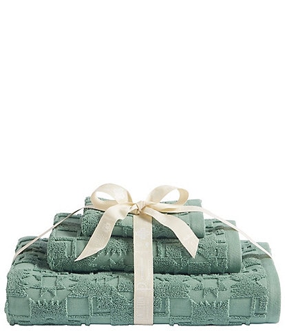 Pendleton Sculpted Towel Collection Southwestern Geometric Pattern 3-Piece Bath Towel Set