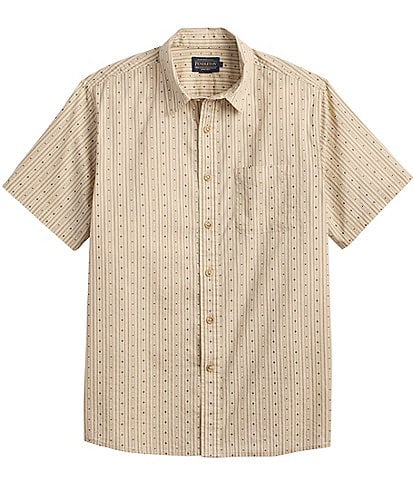 Pendleton Shoreline Stripe Short Sleeve Woven Shirt
