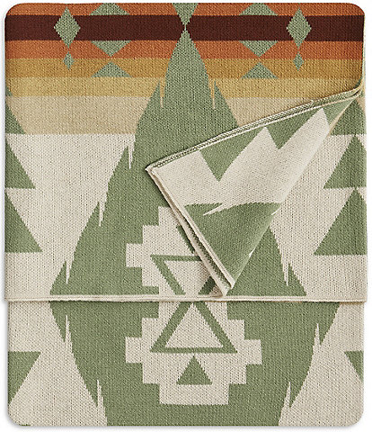 Pendleton Siskiyou Southwestern Geometric Pattern Throw Blanket