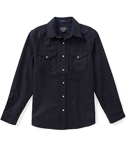 Pendleton Solid Canyon Long Sleeve Woven Shirt