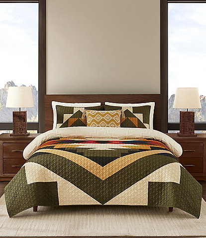 Pendleton Southwestern Geometric Pattern Tumalo Quilt Mini Set
