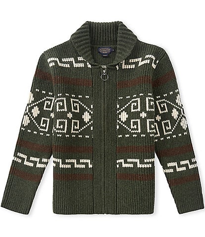 Pendleton The Original Westerley Full-Zip Heavyweight Cardigan Wool Sweater