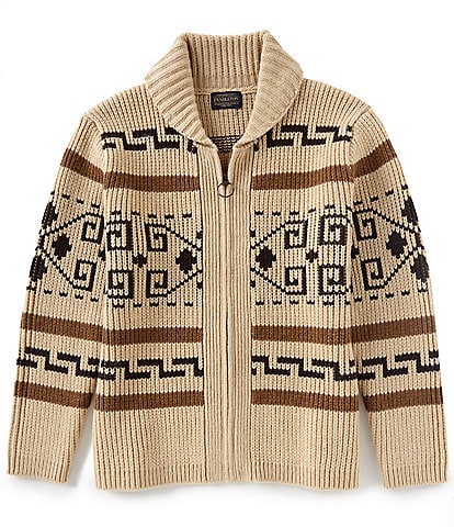 Pendleton The Original Westerley Full-Zip Heavyweight Cardigan Wool Sweater