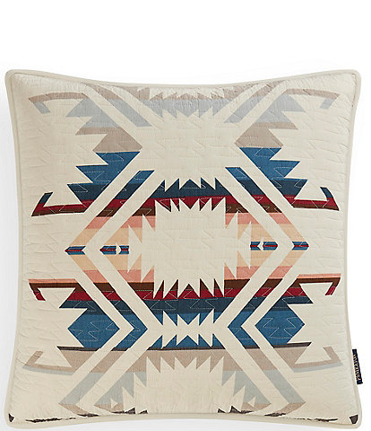 Pendleton White Sands Quilted Filled Euro Sham