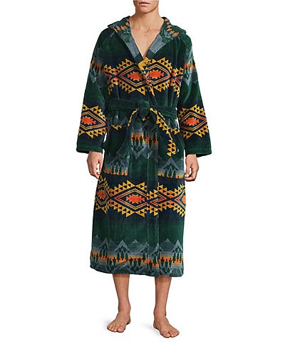 Pendleton Wildland Heroes Terry Velour Hooded Robe
