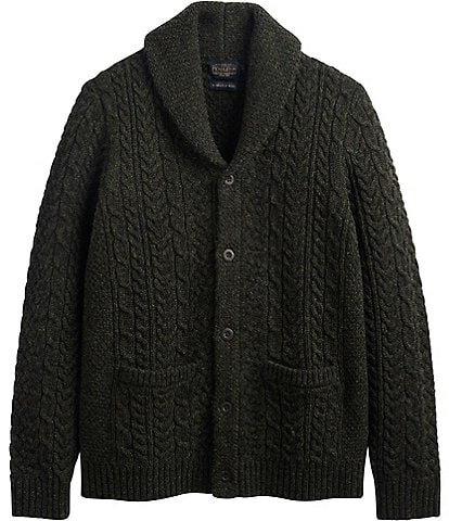 Pendleton Wool Fisherman Cardigan