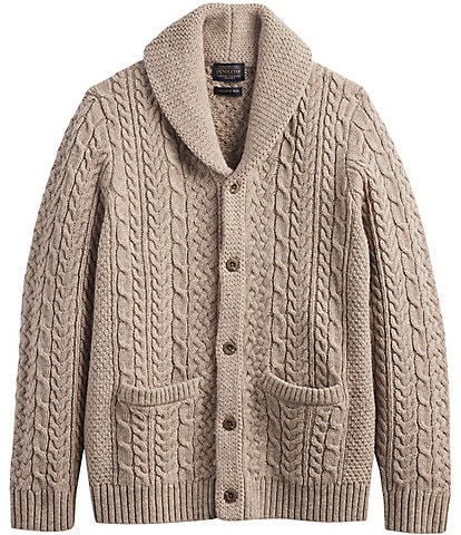 Pendleton Wool Fisherman Cardigan