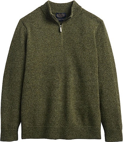 Pendleton Wool Quarter-Zip Sweater