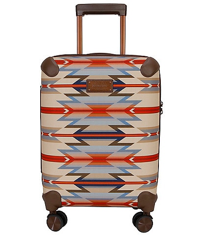 Pendleton Wyeth Trail 20#double; Hardside Polyester Carry-On Spinner Suitcase