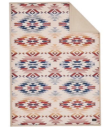 Pendleton Wyeth Trail Fall Southwestern Geometric Pattern Reversible Throw