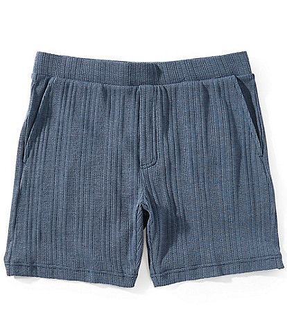 Perry Ellis End-on-End Drawstring 8#double; Inseam Shorts