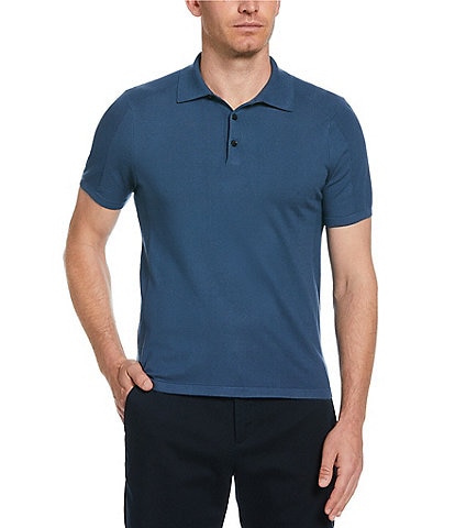 Perry Ellis Knit Texture Polo Shirt