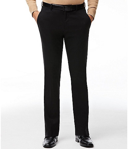 Perry Ellis Premium Stretch Modern Fit Flat Front Dress Pants