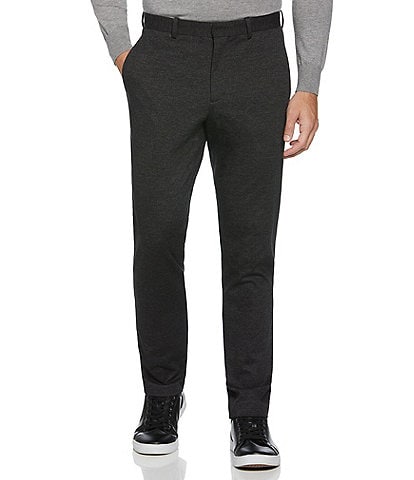 Perry Ellis Slim-Fit Heathered Knit Suit Separates Dress Pants