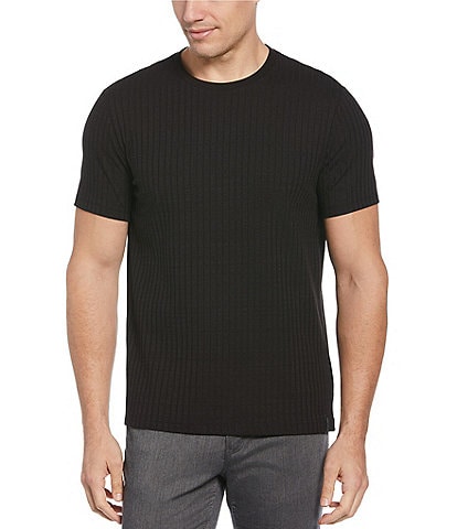 Perry Ellis Textured Short Sleeve T-Shirt
