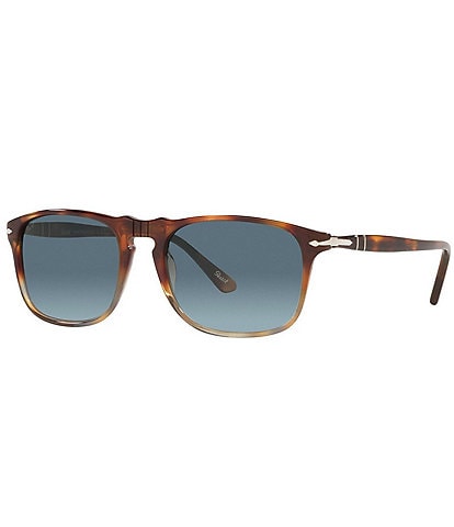 Persol Men's PO3059S Tortoise 54mm Square Sunglasses