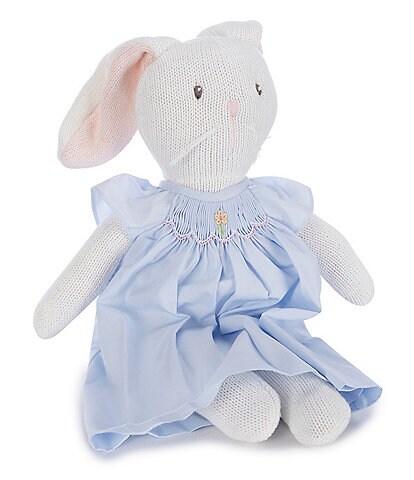 Petit Ami Hand-Knit Plush Bunny Doll