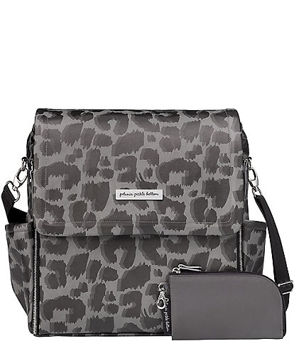 Petunia Pickle Bottom Boxy Backpack Diaper Bag - Shadow Leopard