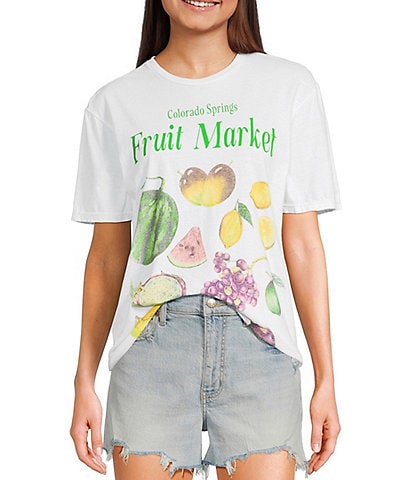 Philcos Fruit Market Graphic Short Sleeve T-Shirt
