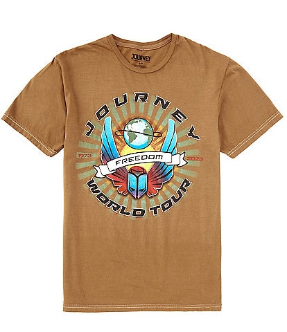 Philcos Short Sleeve Journey Freedom Graphic T-Shirt