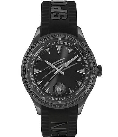 Philipp Plein Men's Lineman Analog Silicone Strap 45mm Watch