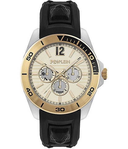 Philipp Plein Men's Nitro Xtreme Chronograph Silicone Strap Watch