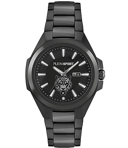Philipp Plein Men's Tigermaster Automatic Stainless Steel Bracelet 47mm Watch