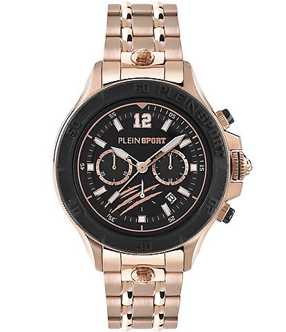 Philipp Plein Men's Warrior Tech Chronograph Stainless Steel Bracelet Watch