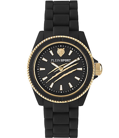 Philipp Plein The Scratch Women's Silicone Bracelet Chronograph Watch