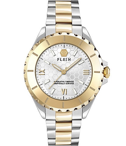 Philipp Plein Women's Heaven Analog Two Tone Stainless Steel Bracelet Watch