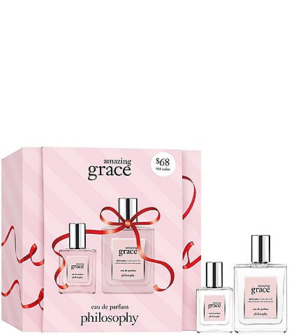 philosophy amazing grace eau de parfum 2-piece holiday gift set