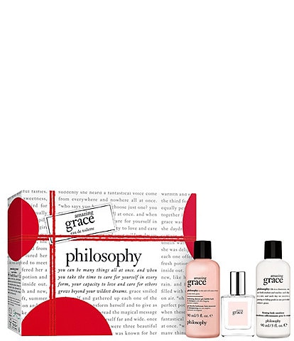 philosophy Amazing Grace Eau de Toilette Holiday Gift Set, 3-Piece