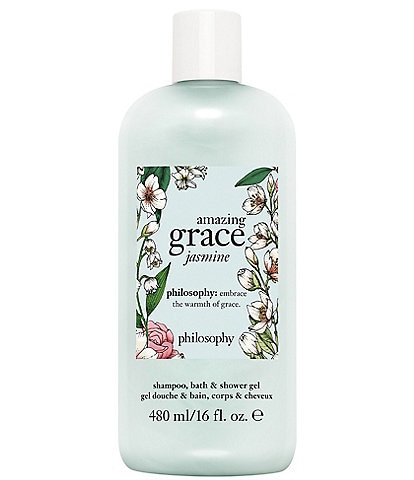 philosophy amazing grace jasmine shampoo, bath and shower gel