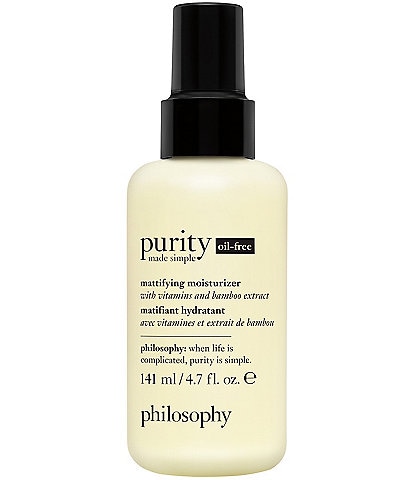 philosophy Purity Made Simple Oil-Free Mattifying Moisturizer