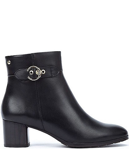 Pikolinos Calafat Leather Ankle Booties