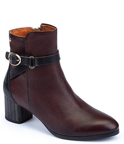 Pikolinos Calafat Water Resistant Leather Booties