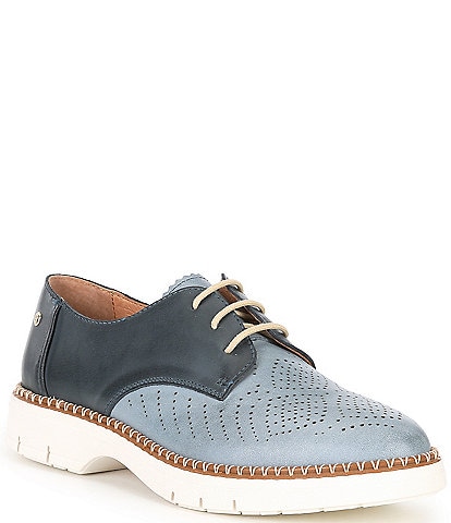 Pikolinos Henares Perforated Two-Tone Oxfords