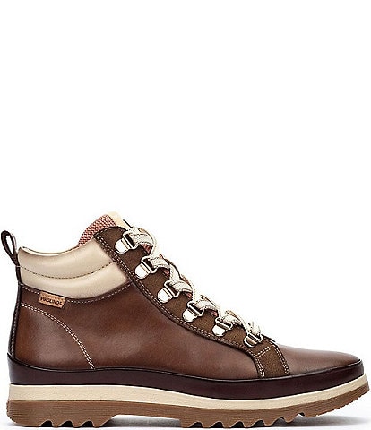 Pikolinos Women's Vigo W3W Leather Lug Sole Booties