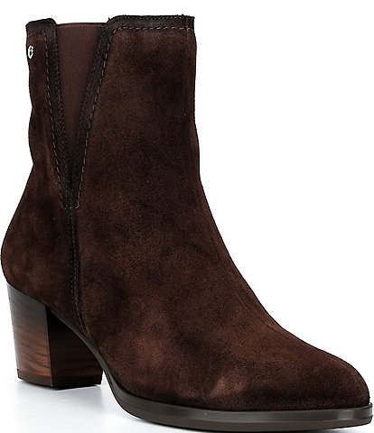Pikolinos Zamora Suede Chelsea Ankle Booties