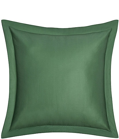 Piper & Wright Clara Green Flanged Square Pillow