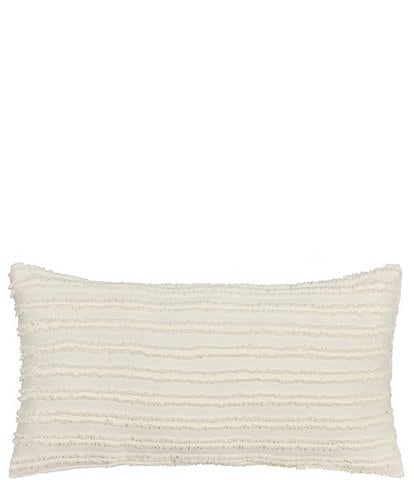 Piper & Wright Lillian Engineered All-Over Jacquard Striped Boudoir Decorative Pillow