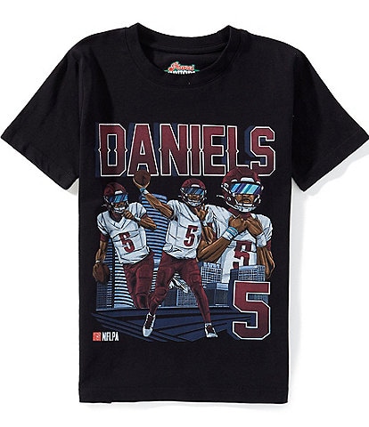 Planet Euphoria Big Boys Short Sleeve Jayden Daniels T-Shirt
