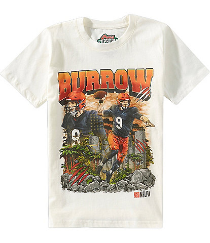 Planet Euphoria Big Boys Short Sleeve Joe Burrow T-Shirt