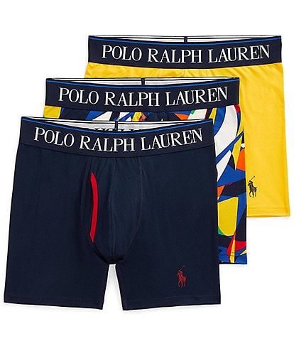 Polo Ralph Lauren 4D Flex Boxer Briefs 3-Pack