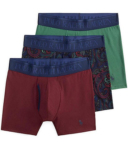 Polo Ralph Lauren 4D Flex Microfiber Boxer Brief 3-Pack