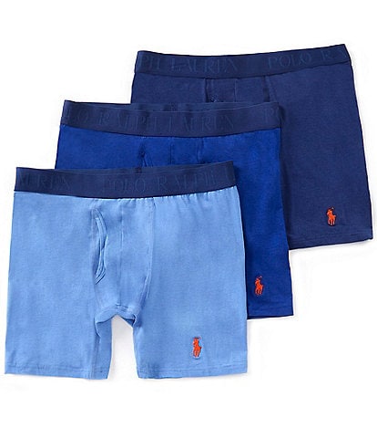 Polo Ralph Lauren 4D Flex Performance Assorted Boxer Briefs 3-Pack